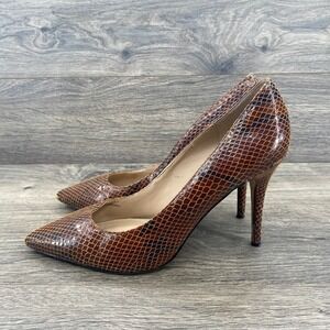 White house Black Market Stiletto Heel Shoes Women's Size 10 Whisky